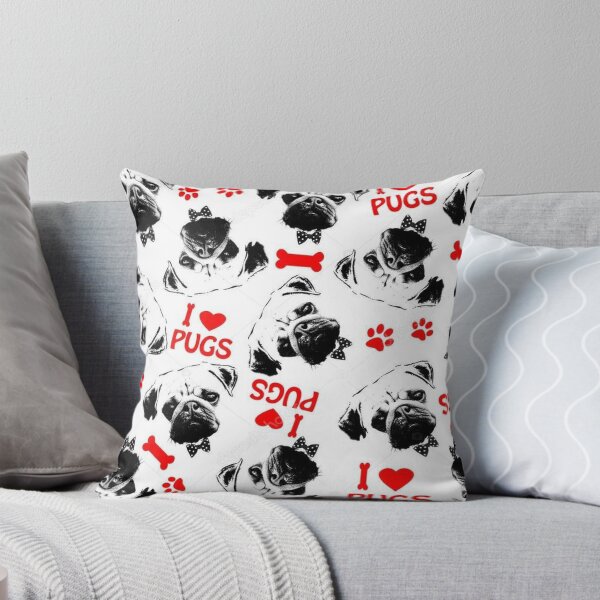 Item preview, Pug Dog Art Pugs puppy funny cute dogs I love Pugs designed and sold by Coolstuff4you71.