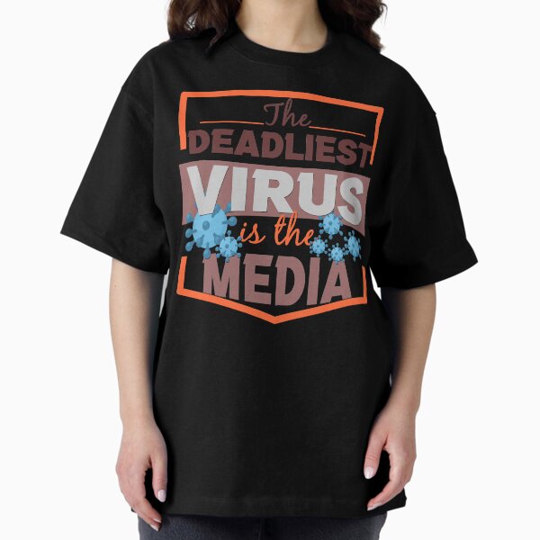 Item preview, The Deadliest Virus Is The Media - Virus Icon Text Effects Gift Ideas designed and sold by leo121687.