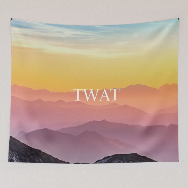 Item preview, Funny twat- Stunning colorful mountains designed and sold by MargheritaLidia.