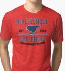 Bird School for Birds Tri-blend T-Shirt