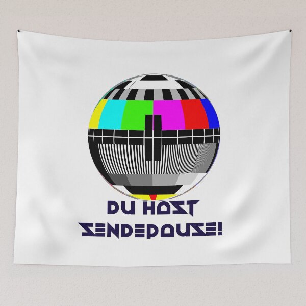 Item preview, Transmission break, test image, transmission deadline, funny gift idea designed and sold by ThommyBLN.