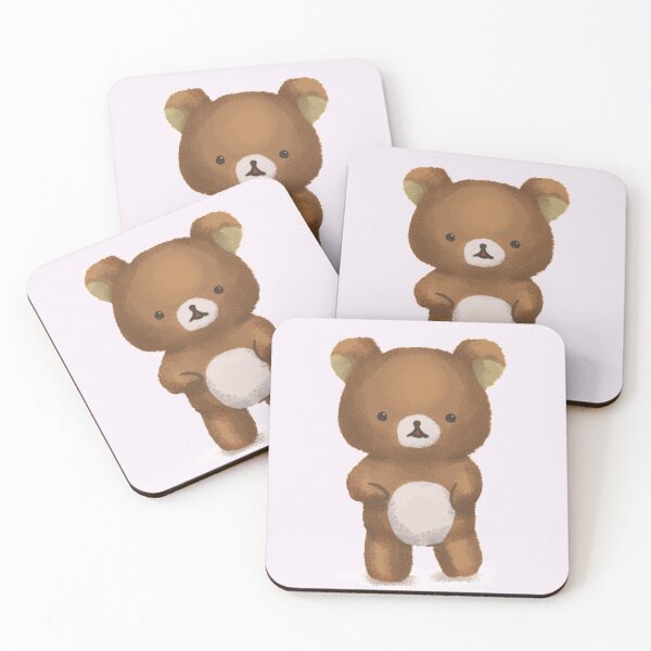 Item preview, Cute Cartoon Teddy Bear - Fuzzy Painted Toy designed and sold by stilo29.