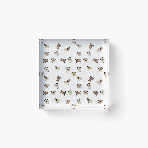Item preview, Pug Dog Art Pugs puppy funny cute dogs I love Pugs designed and sold by Coolstuff4you71.