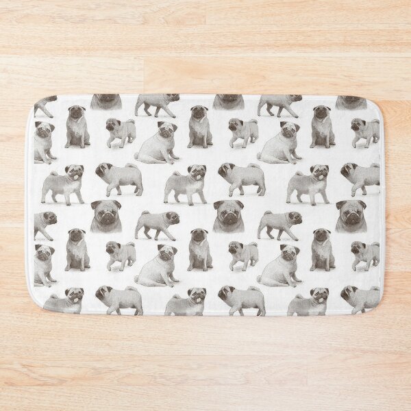 Item preview, Pug Dog Art Pugs puppy funny cute dogs I love Pugs designed and sold by Coolstuff4you71.