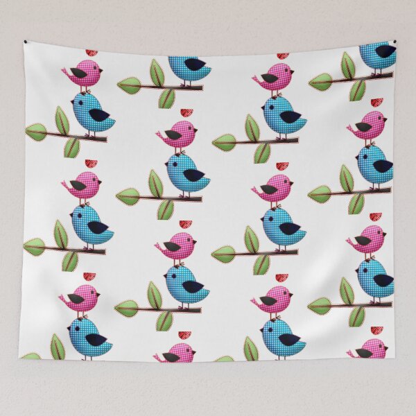Item preview, Sweet birds designed and sold by Marilia Rosado Studio.
