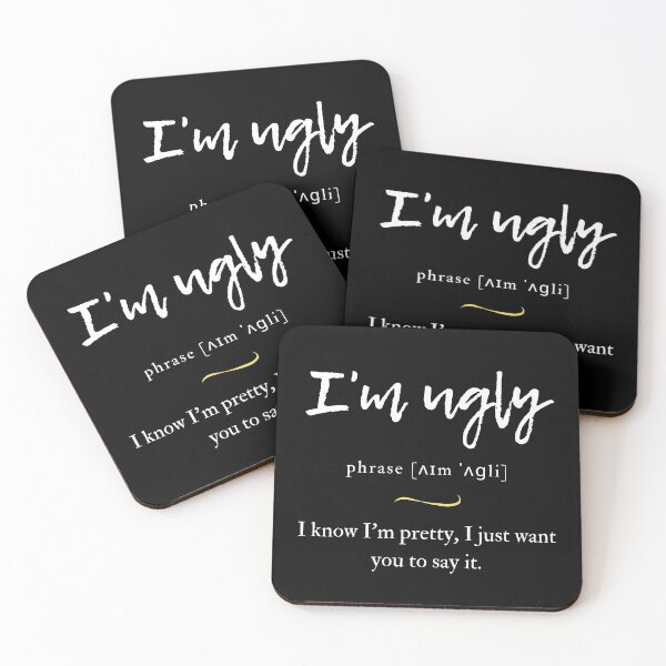 Item preview, I'm Ugly Definition | Dictionary Collection designed and sold by Designschmiede.