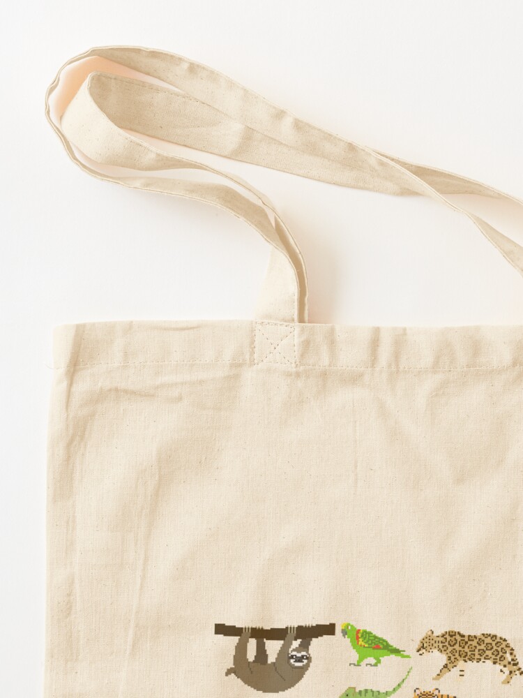 Lot De 12 Sacs En Toile Animaux De La Forêt - Tote Bag 20x20 Cm, Cadeau Anniversaire Enfant, Shopping Plage