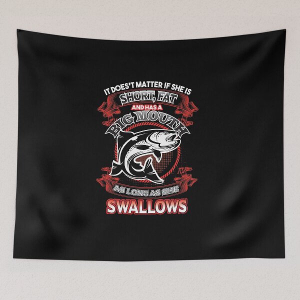 Item preview, Big Mouth Fish || Fishing || Fish  designed and sold by Jessi Review.