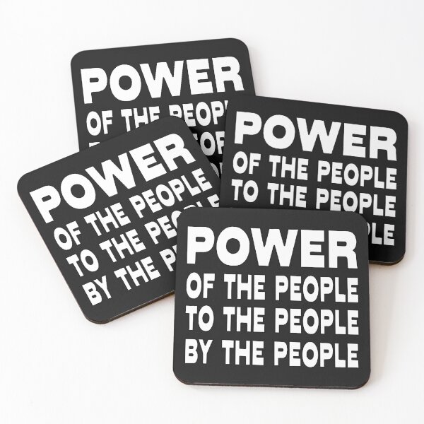 Item preview, POWER OF THE PEOPLE FOR THE PEOPLE BY THE PEOPLE designed and sold by Ralek.
