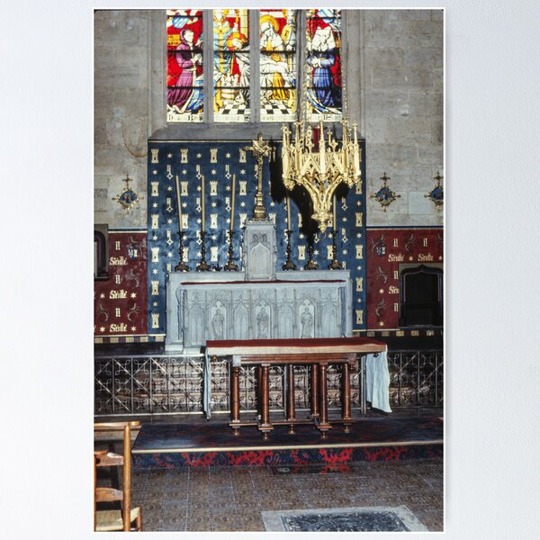 Item preview, Altar of chapel of Hotel de Dieu Beaune France 19840429 0026 designed and sold by Fred Mitchell.
