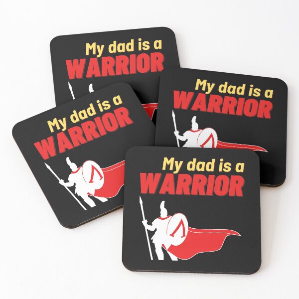 Item preview, My dad is a warrior designed and sold by Funtastic-GOODS.