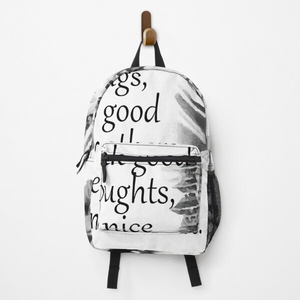 Item preview, think good thoughts - bouddha karma quote, bouddha stickers designed and sold by doitwithlove.