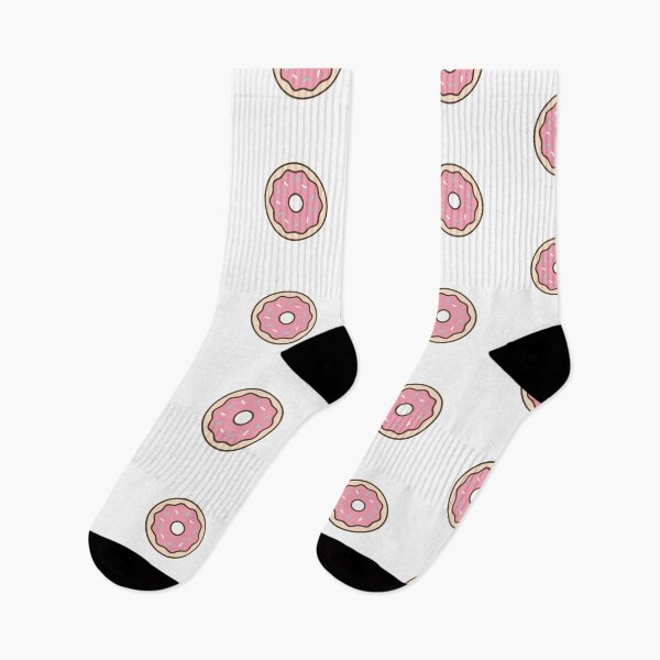 Item preview, Pink Frosted  Round Donut with Sprinkles designed and sold by simplysharon.