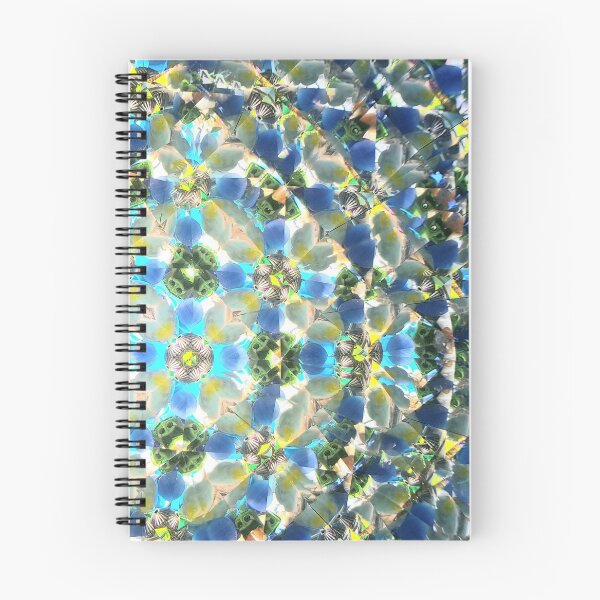 Item preview, Kaleidoscope: 'Porto'. Blue, yellow, green, gold.  designed and sold by KarenCooperArt.