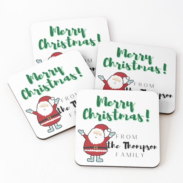 Item preview, Merry Christmas From The Thompson Family designed and sold by blacklittlemoon.
