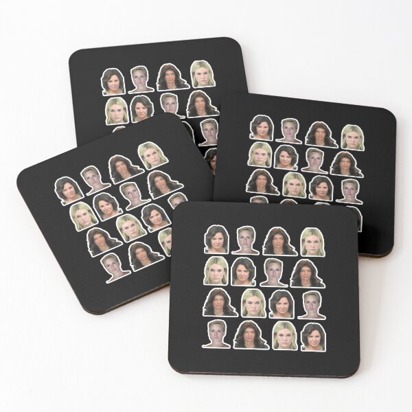 Item preview, 4 crooked housewives of Bravo - Mugshot Merch designed and sold by CRTV-byalenetoo.