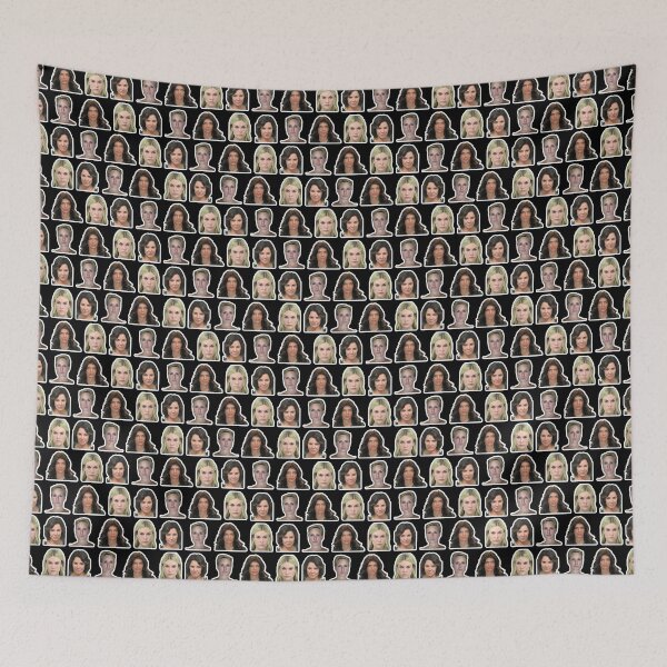 Item preview, 4 crooked housewives of Bravo - Mugshot Merch designed and sold by CRTV-byalenetoo.