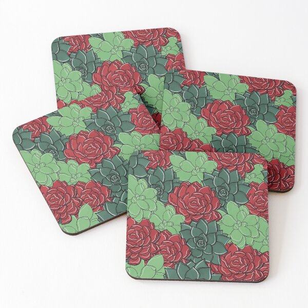 Item preview, Winter Succulents designed and sold by thestickerpad.