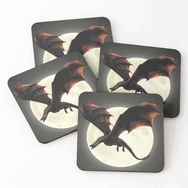 Item preview, Dragon in the Moonlight designed and sold by nincompoop-art.