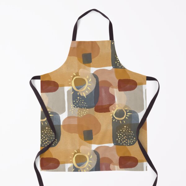 Item preview, Earthy Tones Abstract art pattern designed and sold by raghda-s-m.
