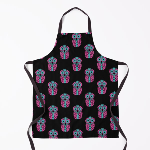 Item preview, Pink and Blue Owl designed and sold by RhubarbMyrtle.