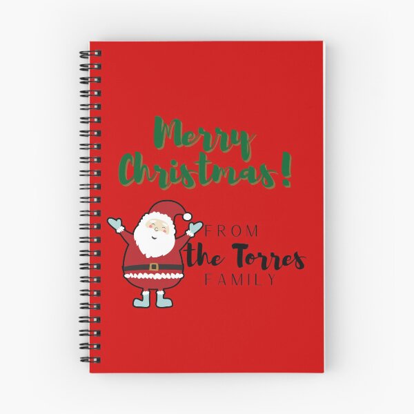 Item preview, Merry Christmas From The Torres Family designed and sold by blacklittlemoon.