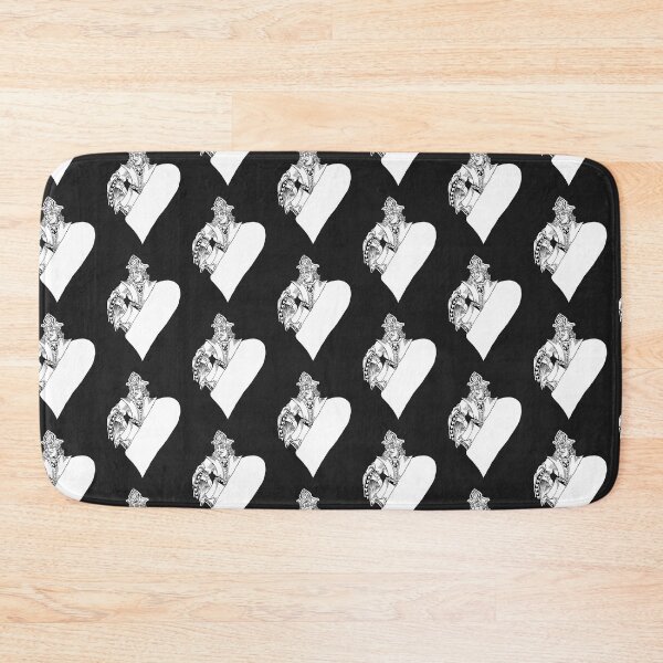 Item preview, Black and White Jack of Hearts designed and sold by Nealoc.
