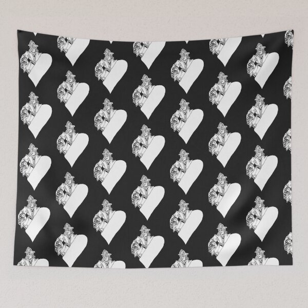 Item preview, Black and White Jack of Hearts designed and sold by Nealoc.
