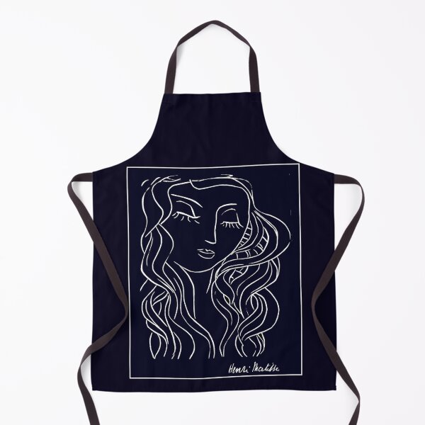 Item preview, HEAD : Vintage Matisse Young Girl Silhouette Print designed and sold by posterbobs.