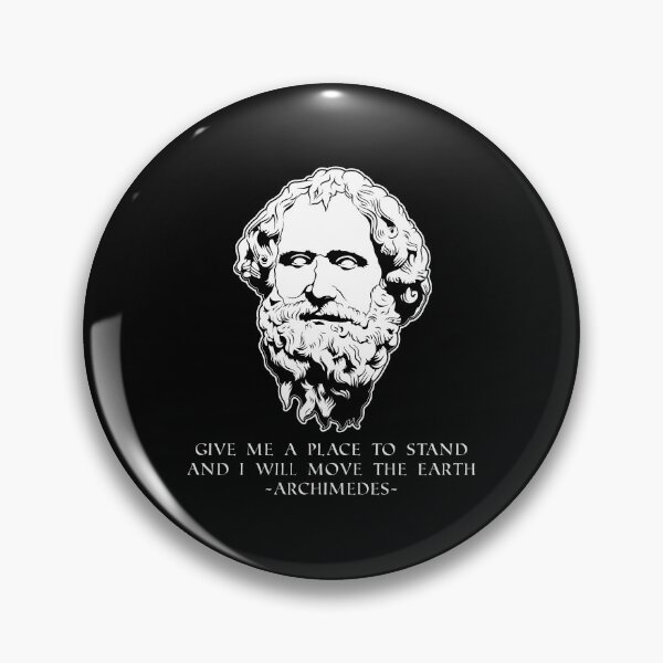 Item preview, Move The Earth Greek Mathematician Archimedes design designed and sold by jakehughes2015.
