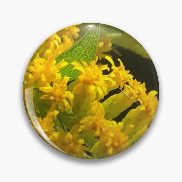 Item preview, Goldenrod Wild Yellow Flower designed and sold by Kaushal Pal.