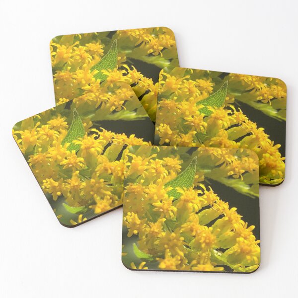 Item preview, Goldenrod Wild Yellow Flower designed and sold by Kaushal Pal.