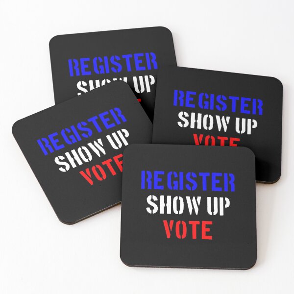 Item preview, Register Show Up Vote designed and sold by MSA-42.