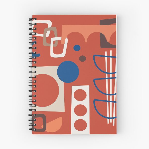Item preview, Mid Century Outline - red background designed and sold by kittyvdheuvel.