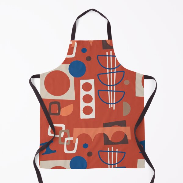 Item preview, Mid Century Outline - red background designed and sold by kittyvdheuvel.