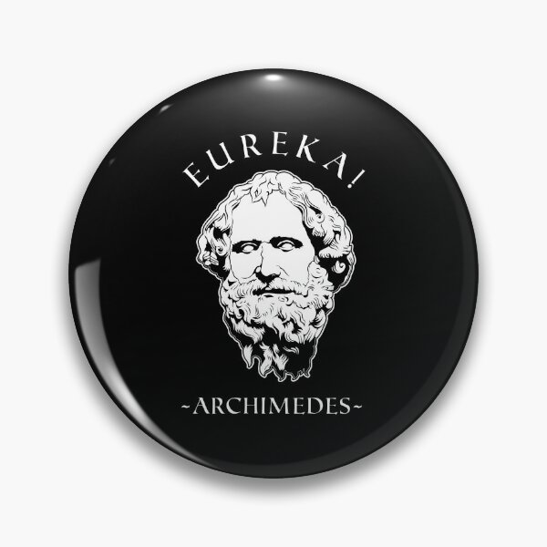 Item preview, Eureka Famous Quote Greek Mathematician Archimedes design designed and sold by jakehughes2015.