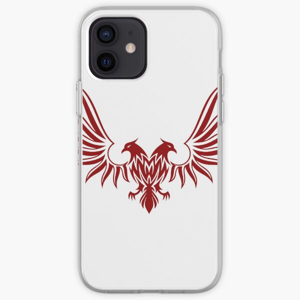 Red double-headed eagle iPhone Soft Case