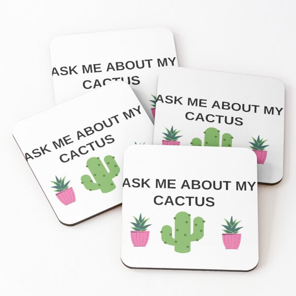 Item preview, Ask Me About My Cactus Classic designed and sold by UsaHappyArt.