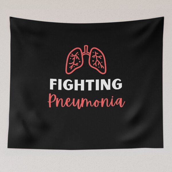 Item preview, Fight Pneumonia Lungs Encouragement Inspirational Motivational Quote Doctor Nurse Cancer Survivor Purple Ribbon Cancer Support Hope Love Mental Health Depression Anxiety Gift Idea  designed and sold by EpsilonEridani.