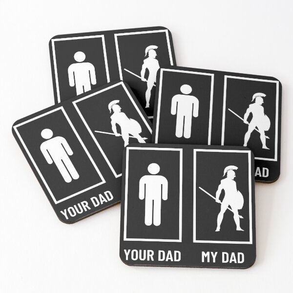 Item preview, Your dad my dad warrior designed and sold by Funtastic-GOODS.