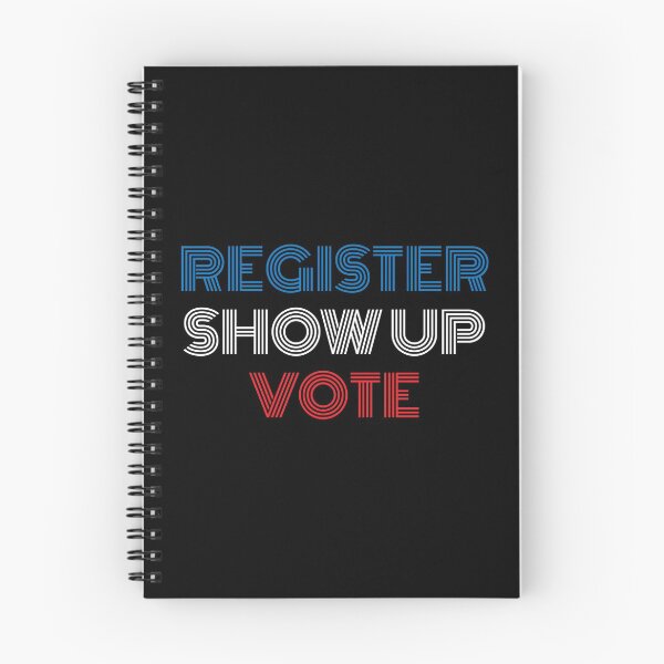 Item preview, Register Show Up Vote designed and sold by MSA-42.