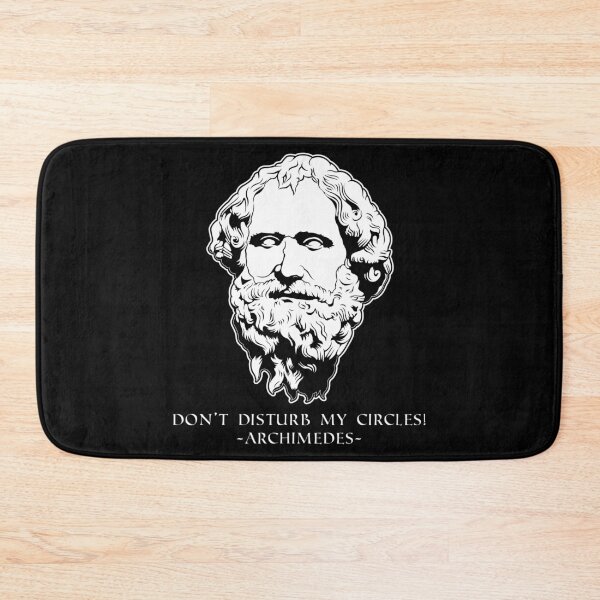 Item preview, My Circles Mathematician Physicist Archimedes Quote print designed and sold by jakehughes2015.