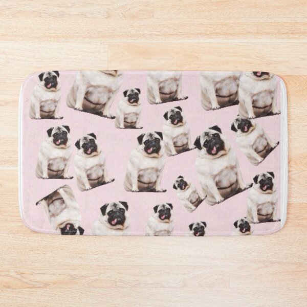 Item preview, Pug Dog Art Pugs puppy funny cute dogs pink designed and sold by Coolstuff4you71.