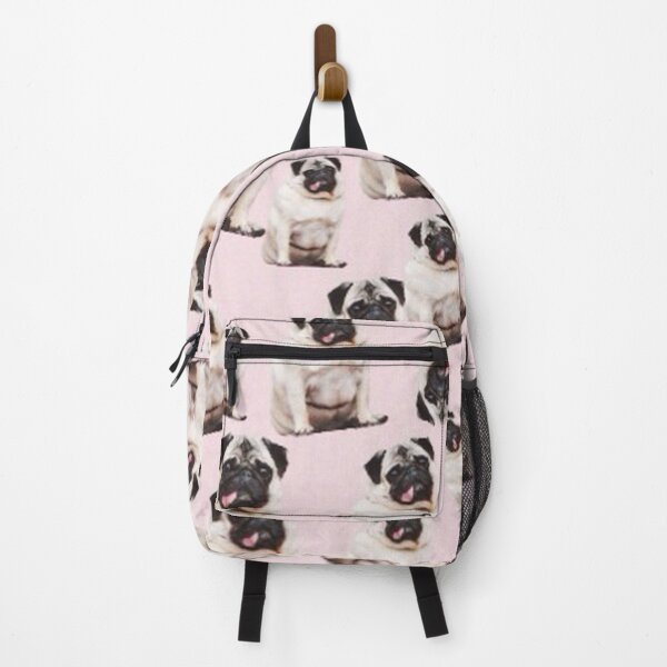 Item preview, Pug Dog Art Pugs puppy funny cute dogs pink designed and sold by Coolstuff4you71.