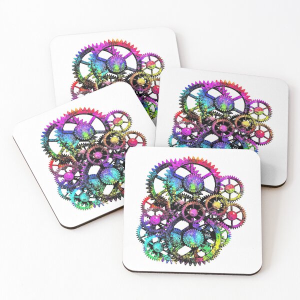Item preview, “Psychedelic Gears” designed and sold by Creatively Colette’s .