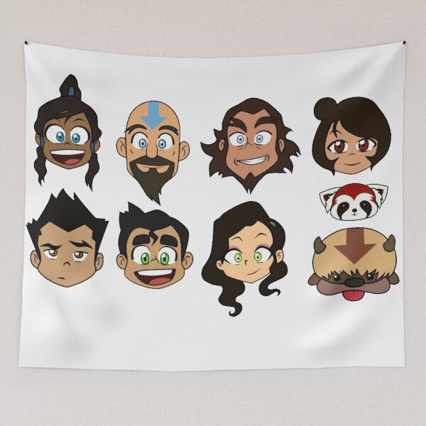 Item preview, Korra Chibi Emotes designed and sold by Fan Service.