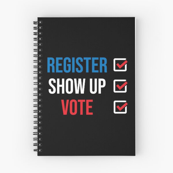 Item preview, Register Show Up Vote designed and sold by MSA-42.