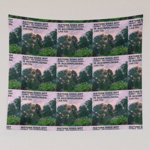 Item preview, Nature does not hurry, yet everything is accomplished. Lao Tzu designed and sold by homesteadswag.