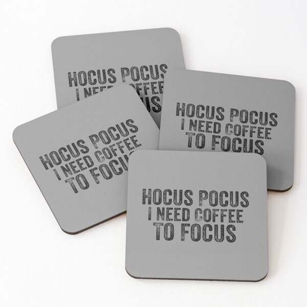 Item preview, Hocus pocus i need coffee to focus designed and sold by The Pattern Artist.