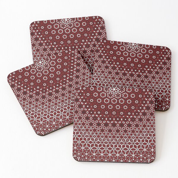 Item preview, Traditional Sindhi Ajrak Pattern Design designed and sold by mrhighsky.